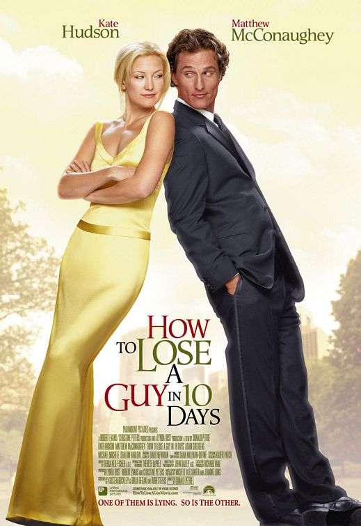 Hollywood Law requires that Matthew McConaughey leans on his female co-star, in this case, Kate Hudson.